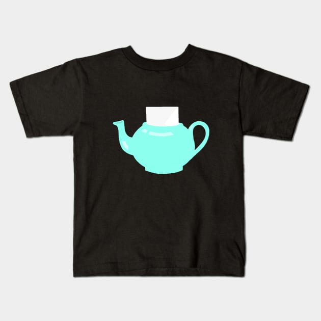 Pam's Teapot Kids T-Shirt by millayabella